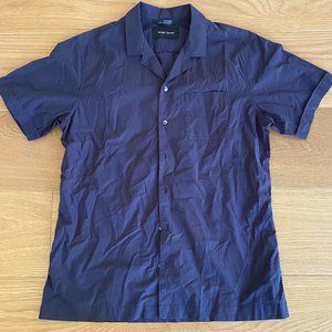 Wings + Horns Short Sleeve Deck Shirt Navy